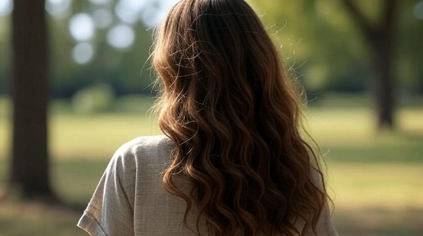 Vinagre de sidra de manzana para el cabello