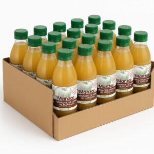 Caja x24 Vinagre de Sidra de Manzana Manzal 280 ml – ¡Paga 18 y Lleva 24! Envío GRATIS